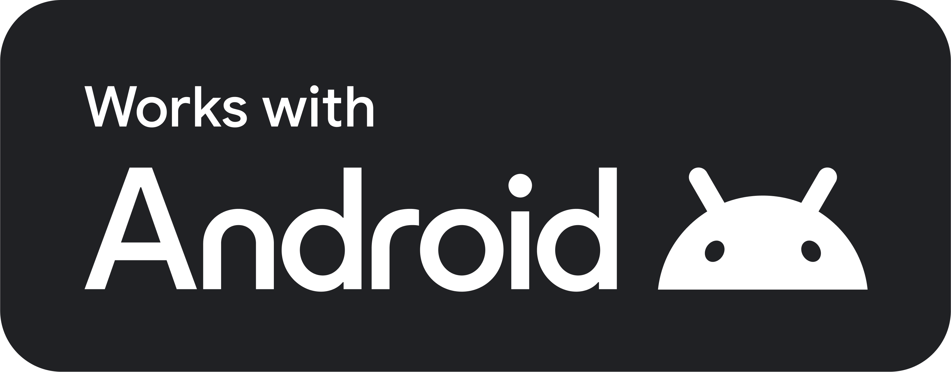 Works with Android
